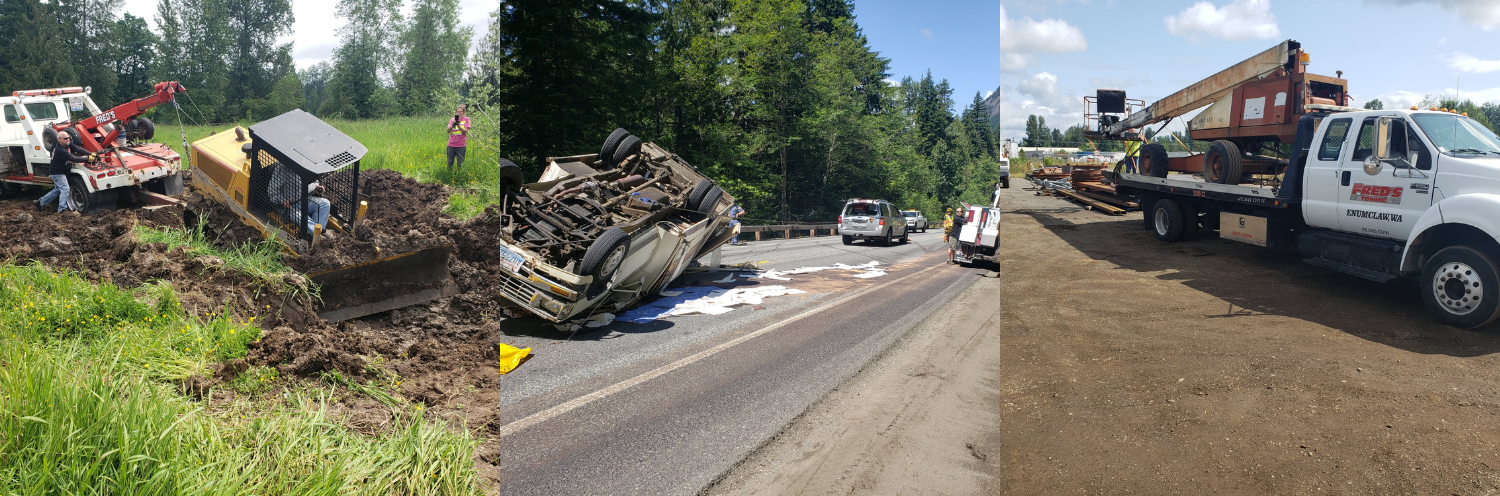 snow recovery and off-road towing